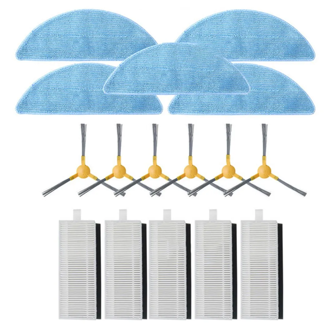 

Replacement Kits For Ordersvor X500 With Filter Mop Cloth Side Brush Vacuum Cleaner Spare Parts Accessories For Home Cleaning