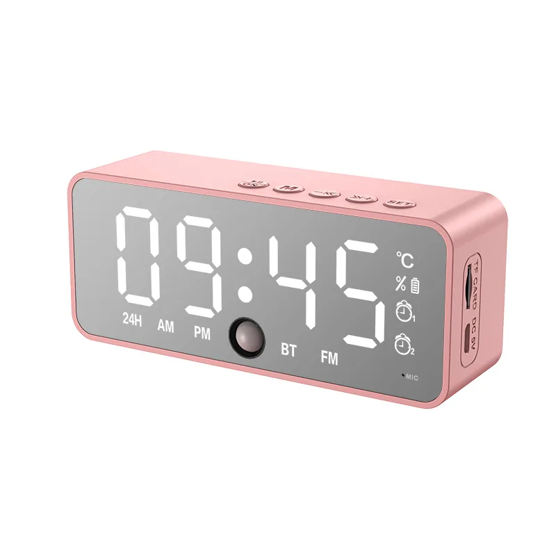 

Simple Smart Alarm Clocks Kids Plastic Bluetooth Boys Girls Alarm Clocks Student Battery Despertador Bedroom Decoration DM50AC