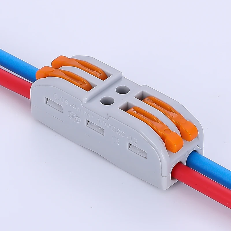 Мини Быстрый Электрический проводной соединитель для быстрой подключения к