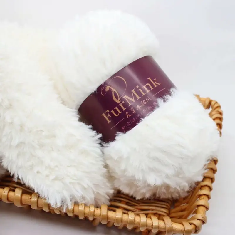 5 шт. 500 г мех из норковой шерсти искусственная замша ручной вязки иглы перчатки