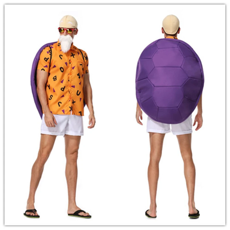 Аниме Драконий жемчуг Косплей Мастер Роши Каме сеннин мужской сценический