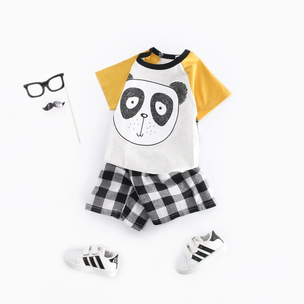 

Baby Boys Clothing Summer Set Outfits For Children 3-10 Years Kids Cartoon T shirt + Shorts Pants 2Pcs Suit Toddlers Fashion New