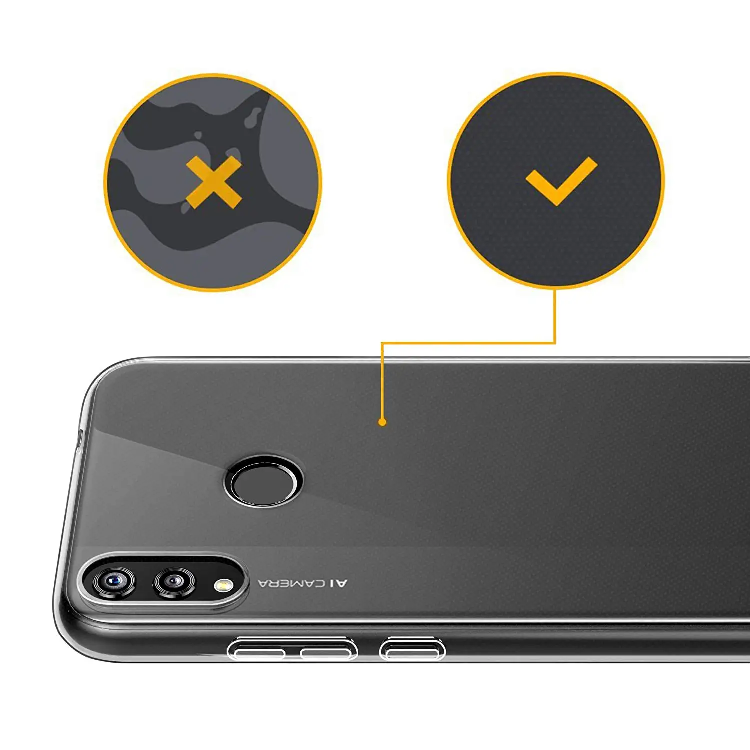 Прочные мягкие прозрачные чехлы для телефонов Huawei Honor 8X силиконовые