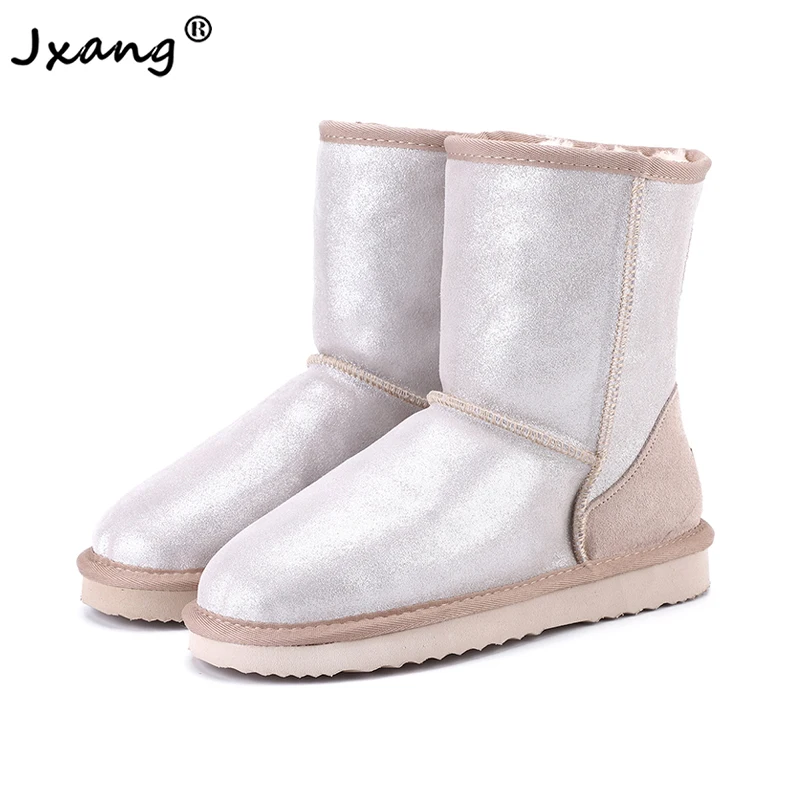 JXANG 2020 австралийские классические модные женские зимние сапоги из натуральной