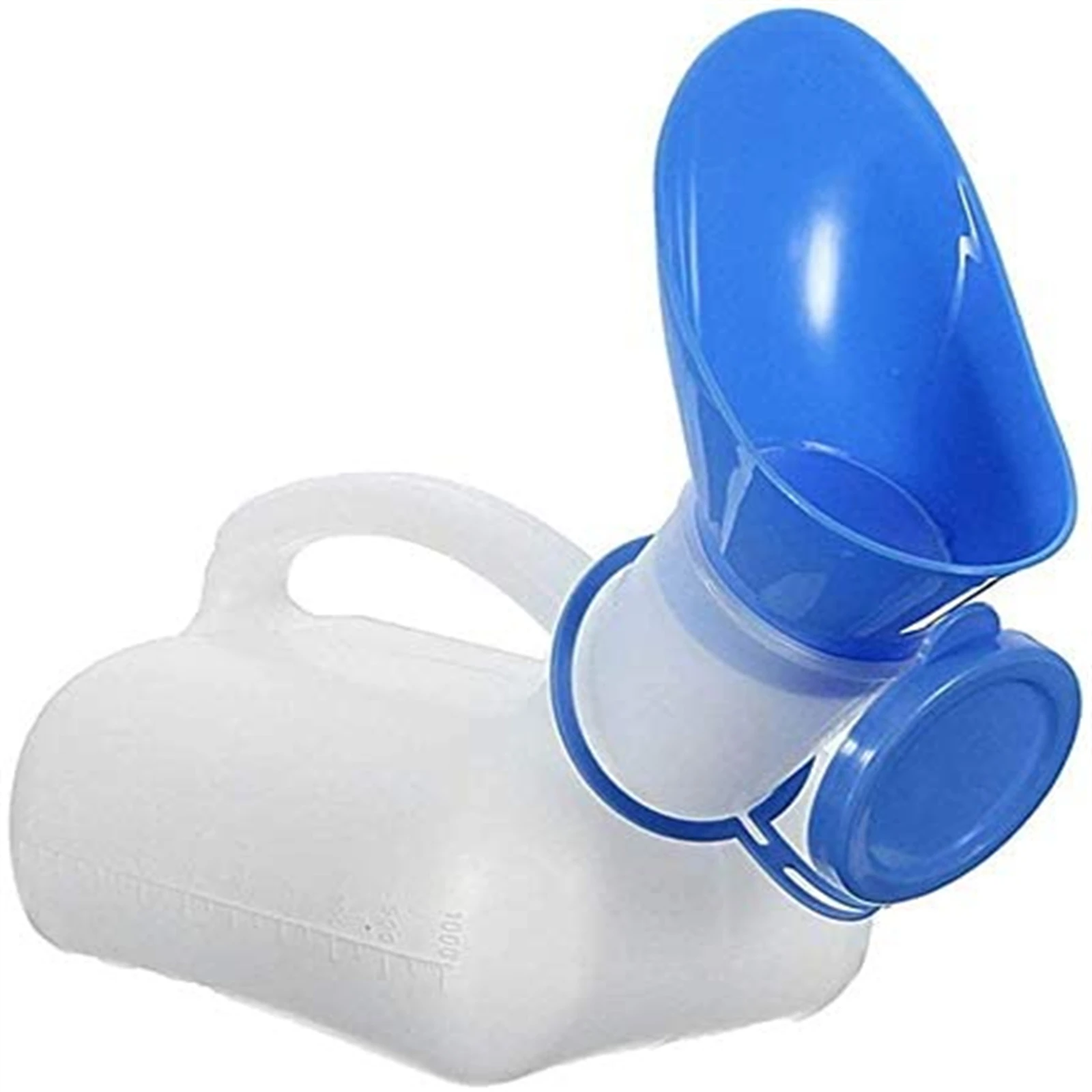 

1000ml Unisex Potty Urinal For Car Plastic Can For Car Pee Bottle With Lid And Funnel Travel Urinal Kit For Camping Outdoor
