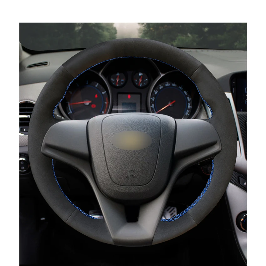 Чехол на руль для Chevrolet Cruze 2009 2014 Aveo 2011 Orlando 2010 2015|Чехлы руль| |