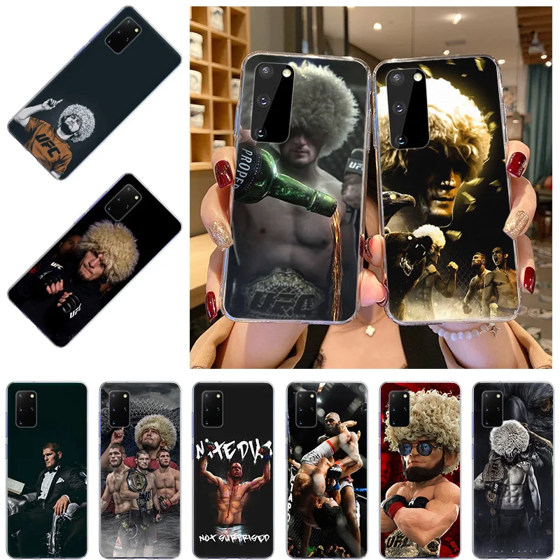 KHabib Nurmagomedov чехол для телефона Samsung Galaxy S21 5G Ultra S20 FE S10 S10E S8 S9 Plus S7 силиконовый мягкий