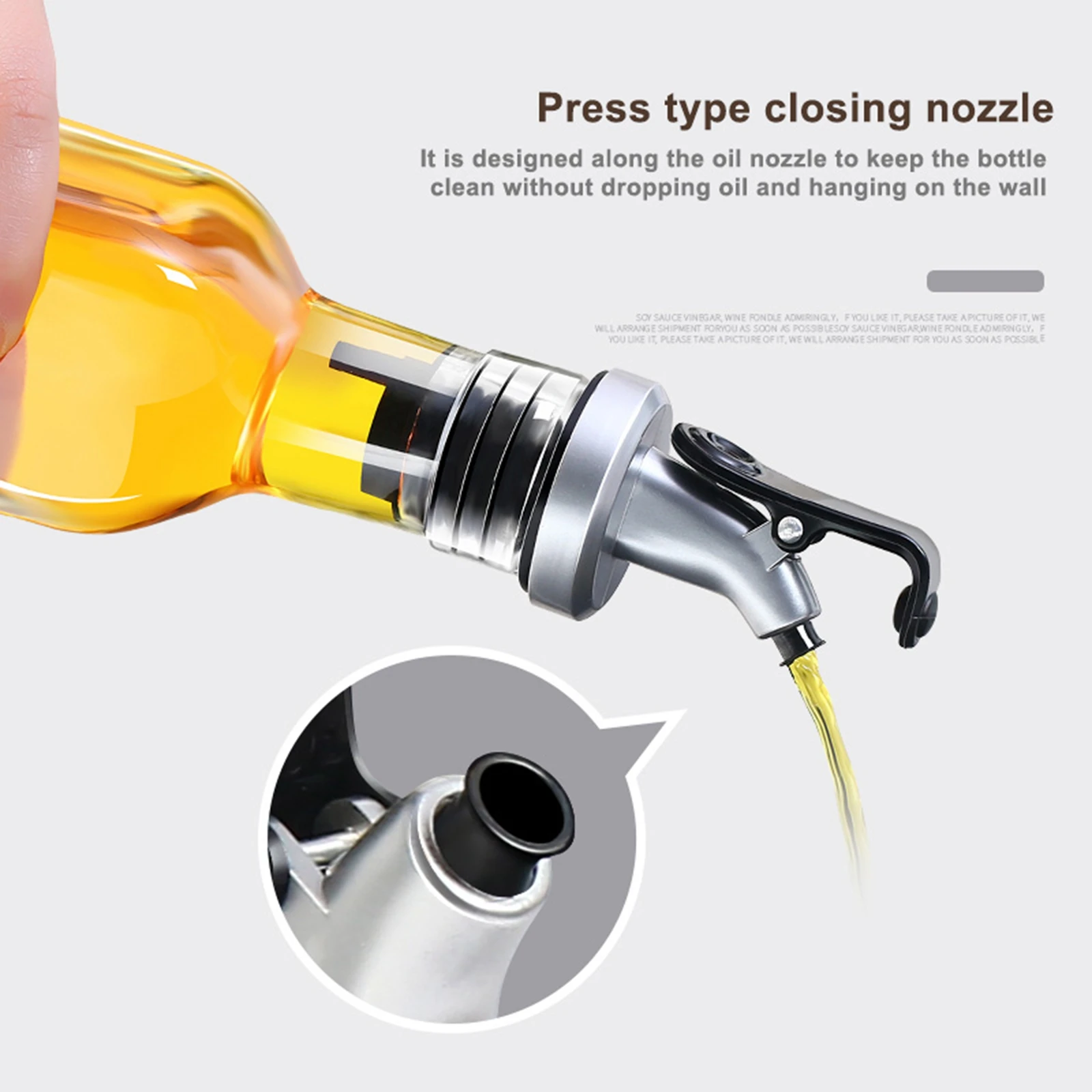 Дозатор для масла и уксуса кухонный диспенсер превосходного качества заправки