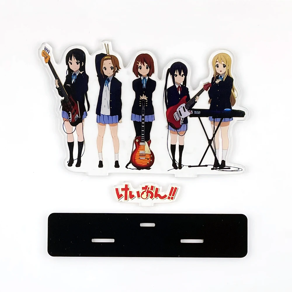K-ON KON group Hirasawa Yui Akiyama Mio Tainaka Ritsu Kotobuki Tsumugi HM фигурка на акриловой подставке | Игрушки