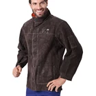 Одежда для сварщика аргоновой дугой, рабочие брюки, огнестойкие брюки сварщика, фартук, защитная одежда, кожаные куртки для сварки