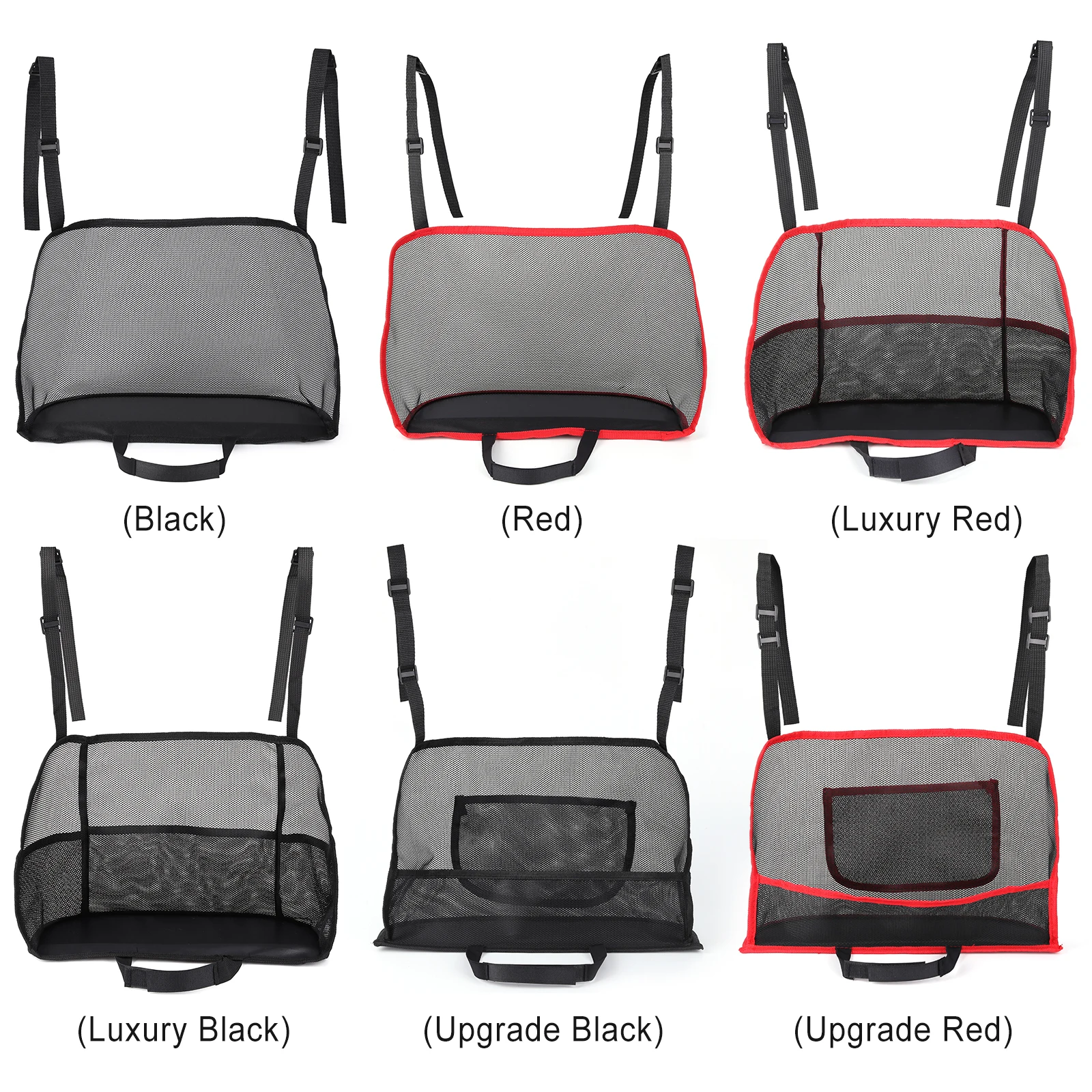 

Автомобильный сетчатый Карманный держатель для сумок, Универсальный многофункциональный автомобильный органайзер, сетчатый карманный ор...