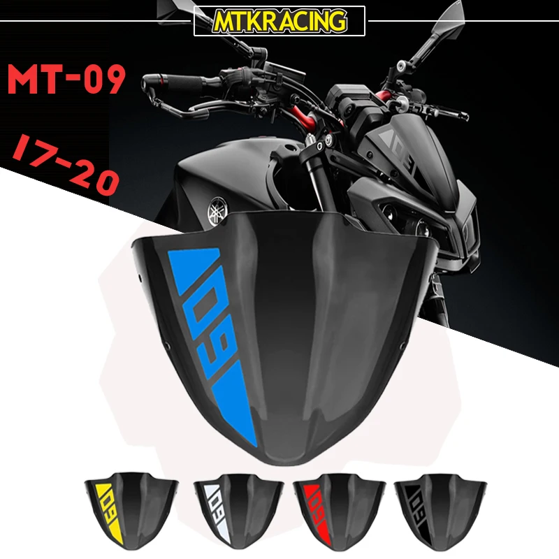 

MTKRACING-Parabrisas pequeño de carenado para motocicleta, accesorios de pantalla, para MT09, MT-09, 2017, 2018, 2019, 2020