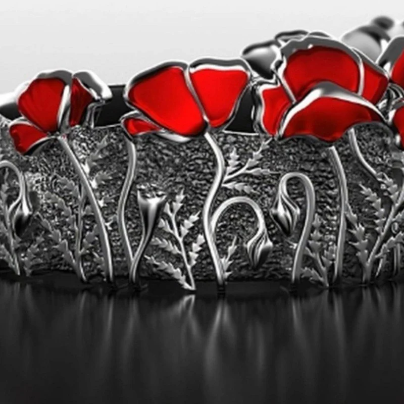 Модные Ретро эмалевые металлические кольца серебряного цвета уникальные