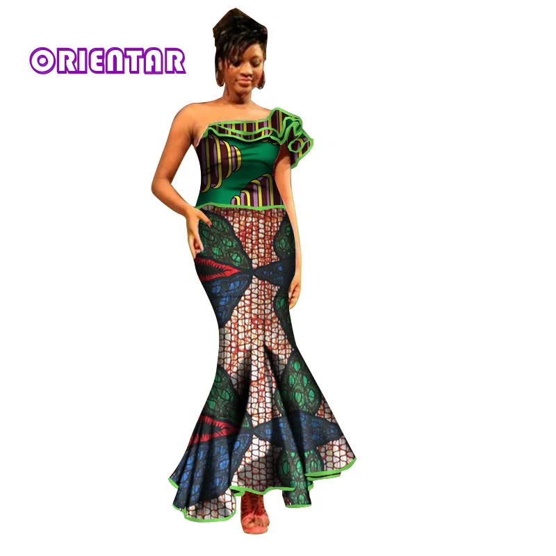 Платье женское в африканском стиле традиционная африканская одежда боди с