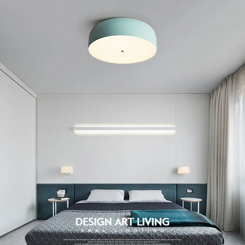 

Postmodern Macarons Dining Room Ceiling Lamp Nordic Lovely Bedroom Ceiling Light Living Room Bar Kids Lights Free Shipping E27