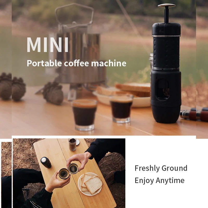 

MINI Second Generation SP200M Italian Concentrate Coffee Machine Manual Capsule/Coffee Powder Portable Coffee Marker Outdoor