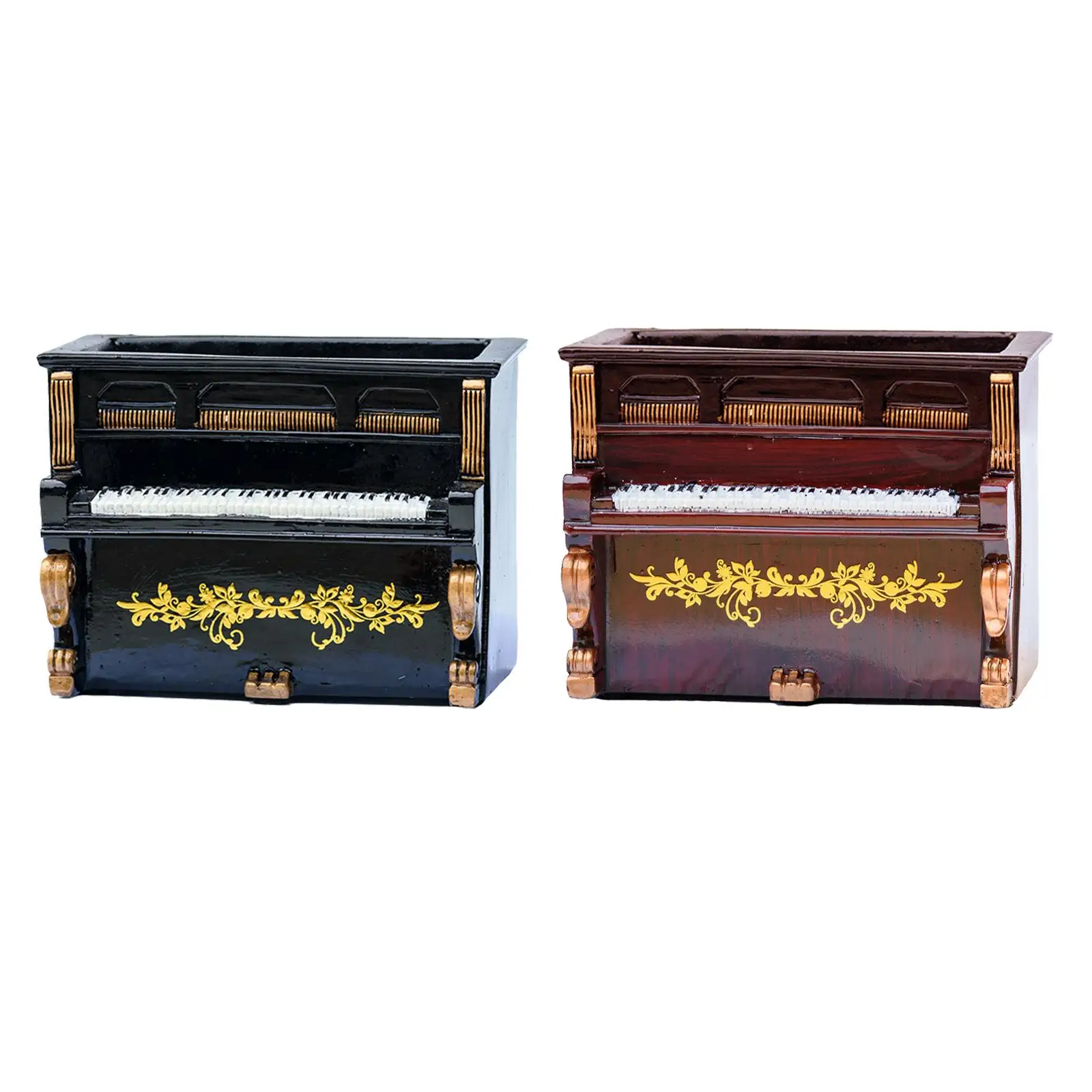 

Горшечные растения в форме пианино, полимерные поделки, многофункциональный цветочный контейнер, цветочный горшок, плантатор для окон, сад...