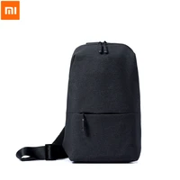 original xiaomi backpack urban chest pack for men women small size shoulder type unisex with 4l capacity school bag for tablet