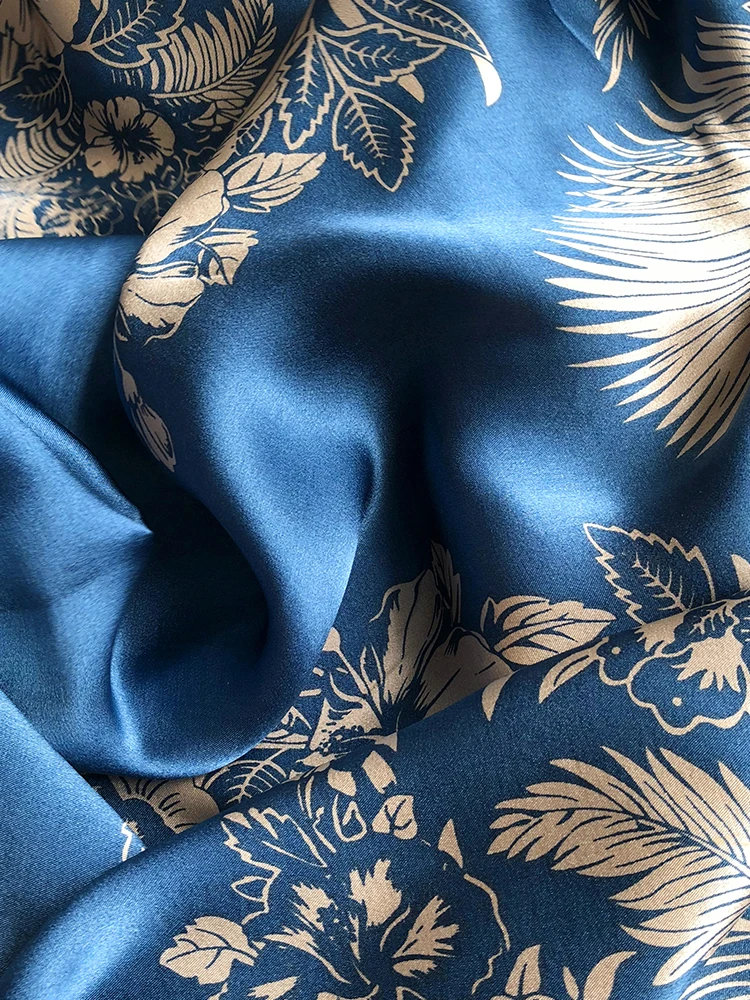 Женский шарф из натурального шелка квадратный модный роскошный брендовый 100%