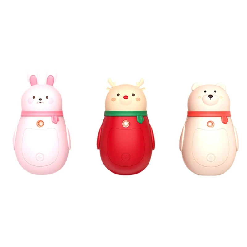 

Mini Cute 3-in-1 Electric Hand Warmer Hydrating Instrument Winter Warm USB Charging Power Portable Warmers Rechargeable Long for