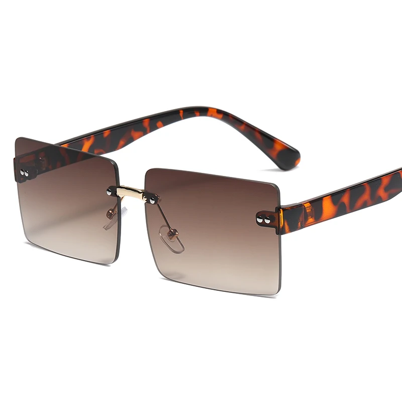 2021 новые модные квадратные солнцезащитные очки Женские Классические трендовые