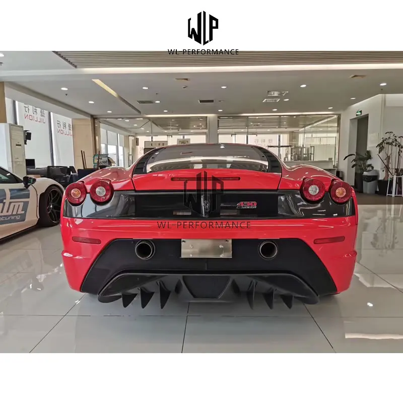 F430 SC стиль высокое качество FRP Неокрашенный большой кузов автомобиля Комплект