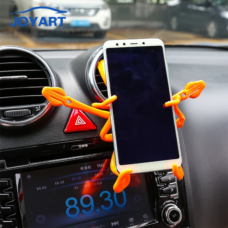 Автомобильный держатель телефона на вентиляции новый силиконовый гибкий