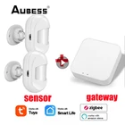 Смарт-Датчик Zigbee 3,0 Tuya с инфракрасным датчиком движения, 4 шт.