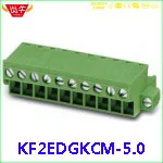 KF2EDGKM 5,0 2P~ 12P разъем PCB плагин клеммный блок 2EDGKM 5,0 мм 2PIN~ 12PIN MSTB 2,5 STF 1786831 PHOENIX контакт DEGSON