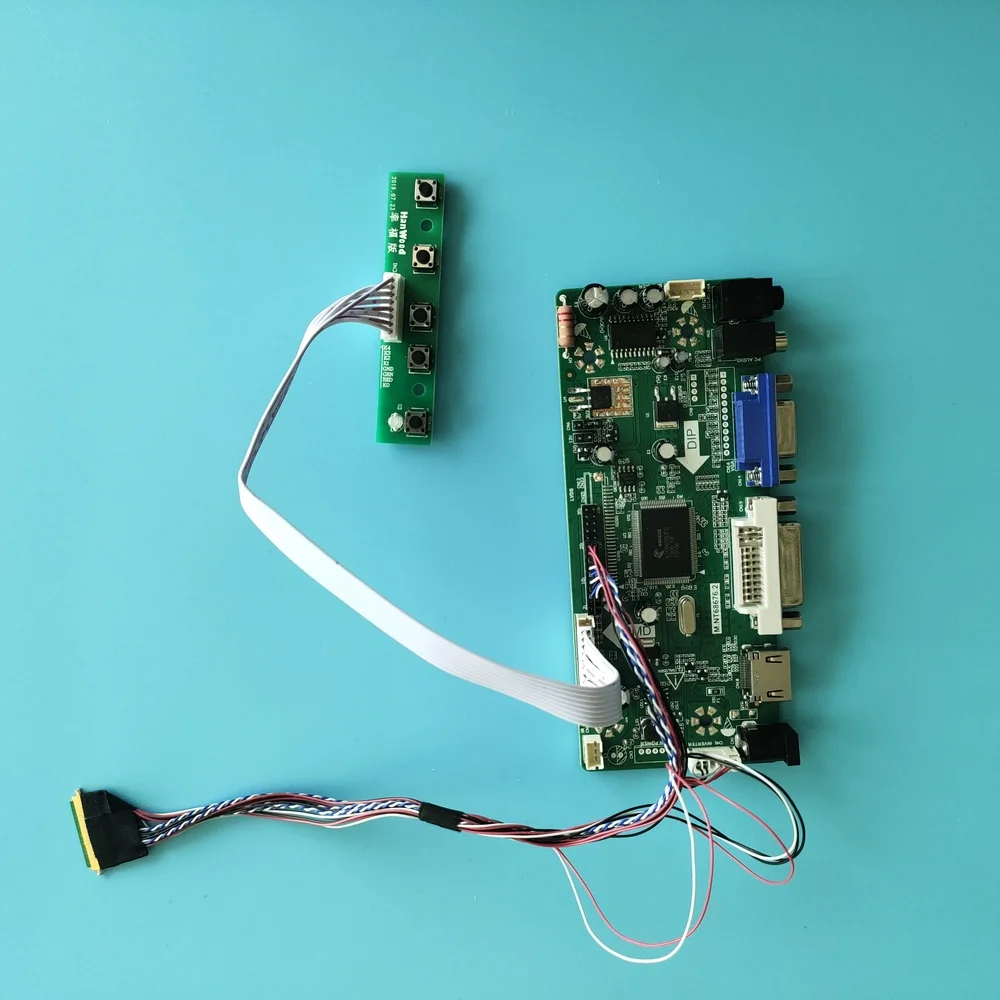 HDMI M.NT68676 плата контроллера DVI VGA светодиодный ЖК-комплект DIY для 15 6