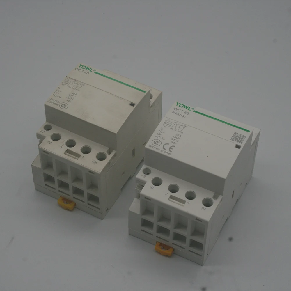 4P 40A/63A 220V/230V 50/60HZ din-рейка ac контактор для дома 4NO 4NC 2NO 2NC | Строительство и ремонт