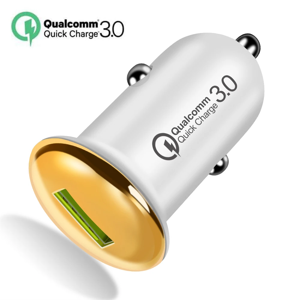 Быстрое зарядное устройство QC 3 0 Быстрая зарядка через USB автомобильное для Xiaomi 5C