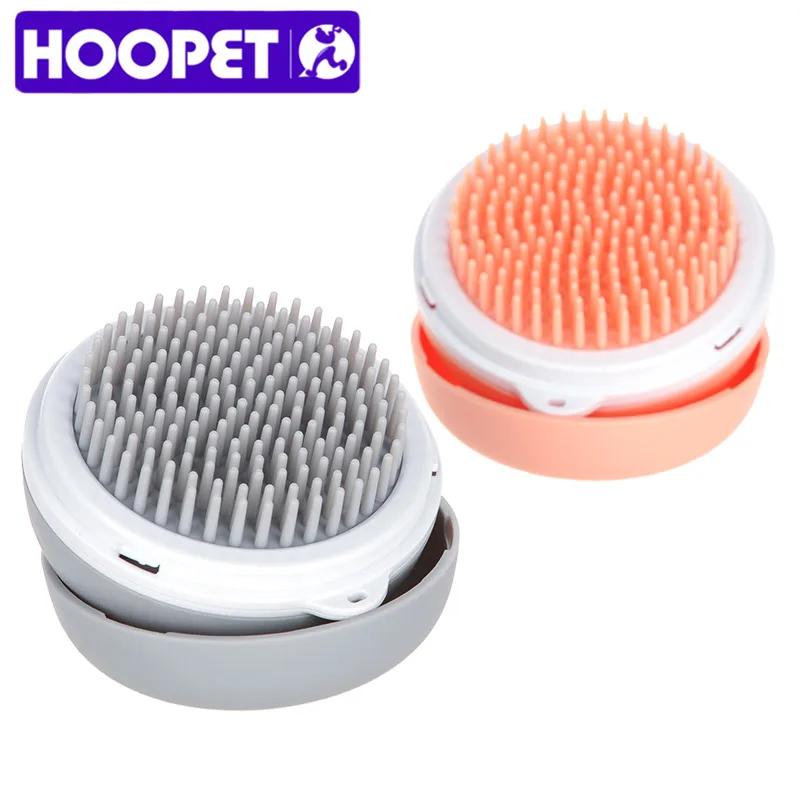 Щетка для ванной HOOPET расческа собак и кошек массажа волос груминга питомцев