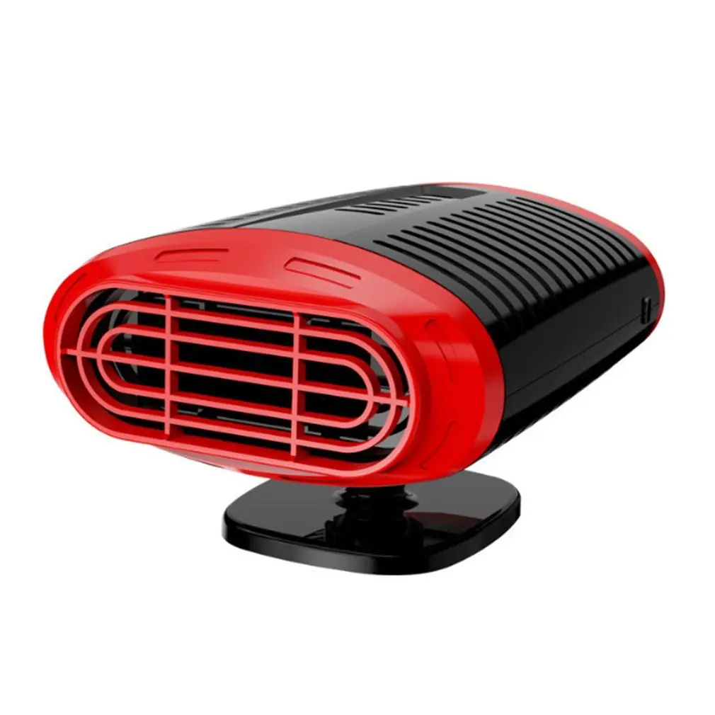 

Car Heater Mini 12v Car Electric Heater 360°adjustable Fan Heater Car Cold And Warm Wind Defrosting Snow Demister