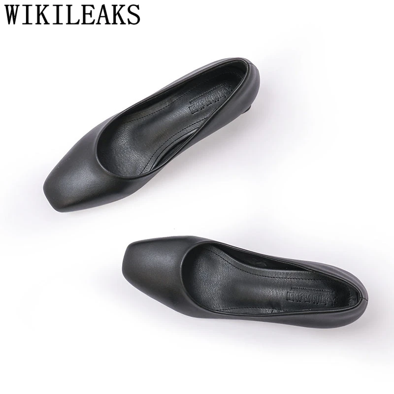 Ladies Office Shoes Black High Heels Elegant For Woman Low Formal Women Luxury Sapato Feminino Tacones | Обувь