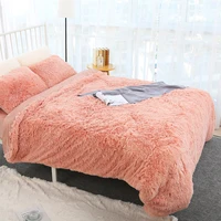 flannel throw blanket shaggy baby rug fuzzy bedding blanket fur long green white cream pink 160200cm home decor blanket d30