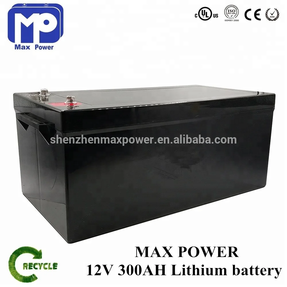 

deep cycle solar battery 12v 300ah lithium ion battery for solar storage