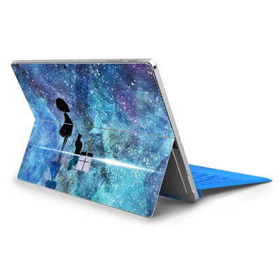 C4 Виниловые наклейки для ноутбука microsoft Surface Pro 4 Pro 5 Pro 6 ПВХ наклейки с принтом украшения для Surface Pro 3 кожа для ноутбука - Цвет: C4