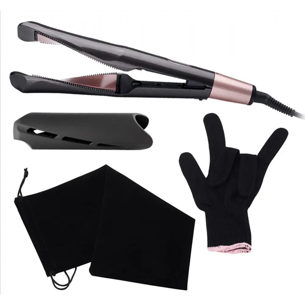 Высококачественный выпрямитель для волос 2 в 1 утюжок двойного назначения
