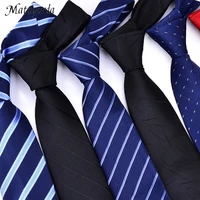 necktie for men new classic fashion plaid stripe skinny mens ties 5 7 8cm formal business luxury wedding party neckties