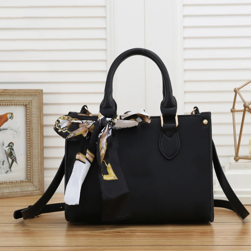 

New Women's Large-capacity Handbag Famous Brand Printing Shopping Bag Luxury Design Ladies Shoulder Bag 208