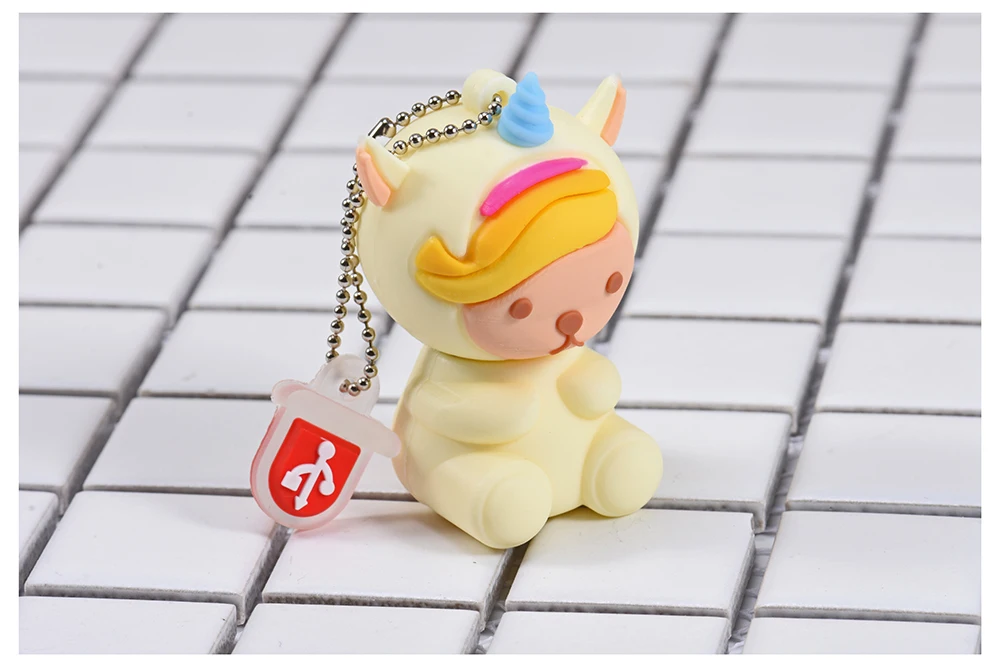 JASTER мультяшный плюшевый детский Флешка 4 ГБ 16 ГБ 32 ГБ 64 ГБ usb 2,0 usb флеш-накопитель карта памяти Флешка модный подарок