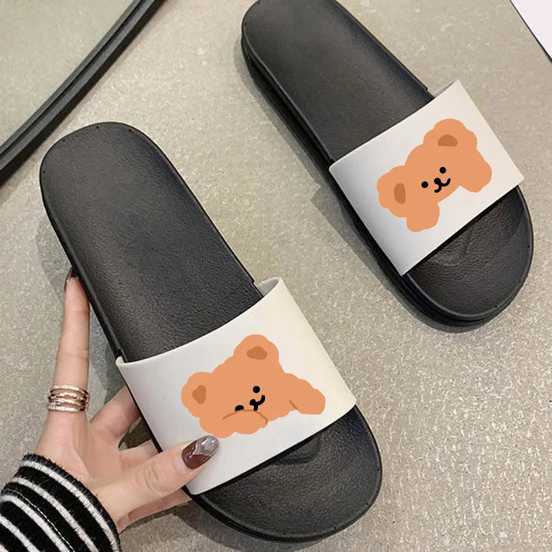 

Home Slippers Women shoes Summer Non-slip Floor Flip Flops Family Indoor Slippers Anti Skid Female Bath Slippers Female Shoes