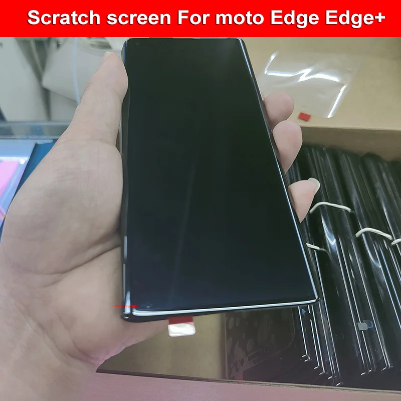 Pantalla LCD Original para Motorola Moto Edge, digitalizador de pantalla t&aacute;ctil, XT2061-3, XT2063-3-0