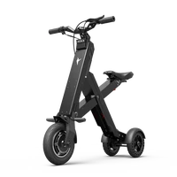 folding electric bicycle men and women small lightweight new scooter lithium battery power
