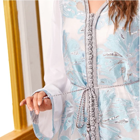

Muslim Fashion Abaya Dubai Hijab Dress Turkey Kaftan Islam Clothing Evening Dresses For Women Robe Longue Musulman De Mode Oman