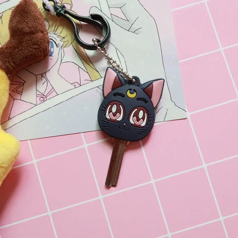 Аниме Сейлор Муна Луна Фиолетовый кот брелок косплей Милая подвеска |