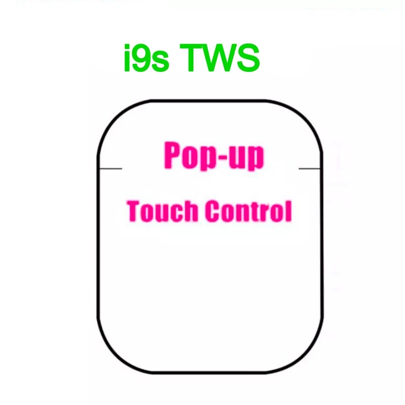 Новые I9S всплывающие TWS беспроводные наушники портативные 5 0 Bluetooth гарнитура