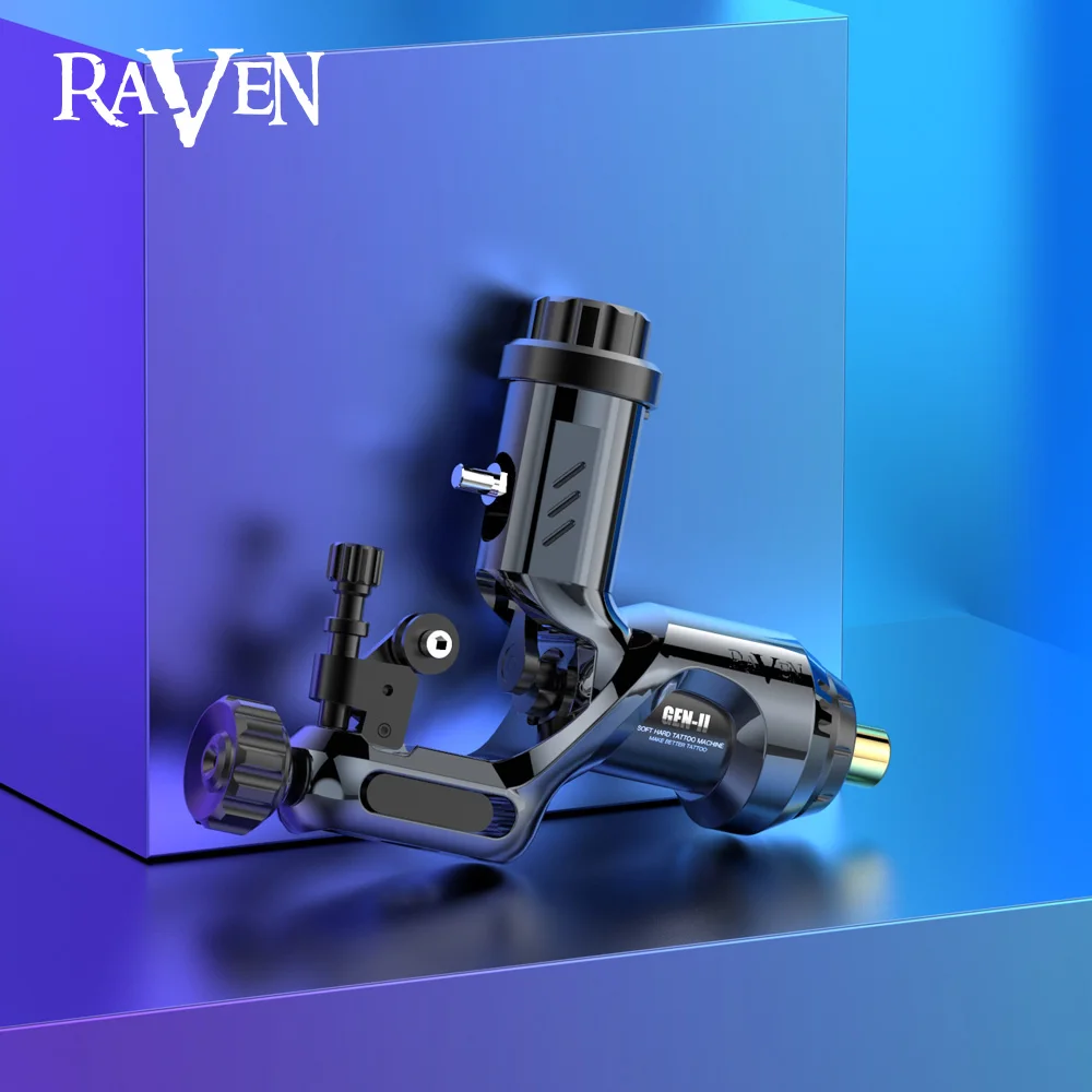 Dragonhawk роторная татуировка машина Raven II пистолет Сплав тело точность мотор тату
