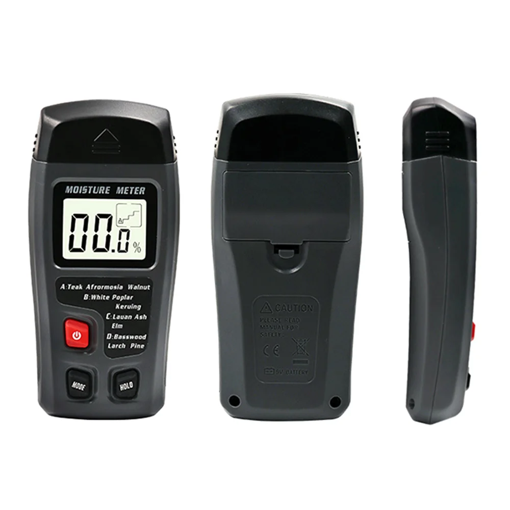 Измеритель влажности древесины 0-99.9% гигрометр детектор тестер плотности дерева